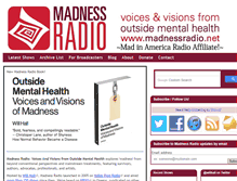 Tablet Screenshot of madnessradio.net
